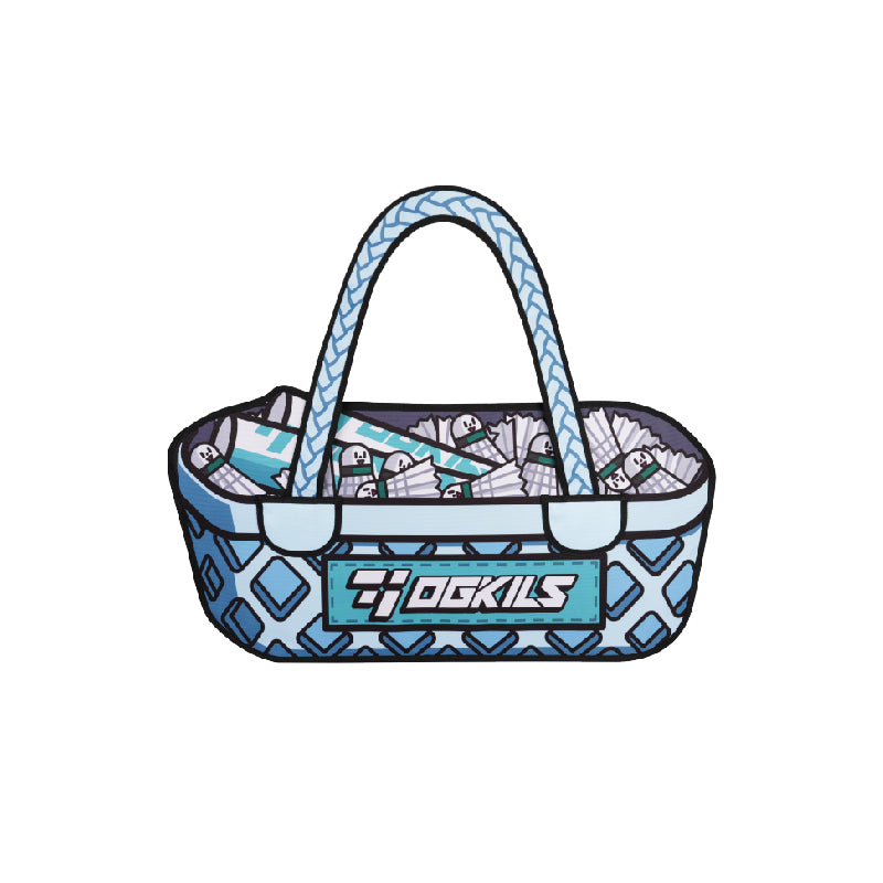 3D Eyesight Catching Bag Blue shuttle bag edition