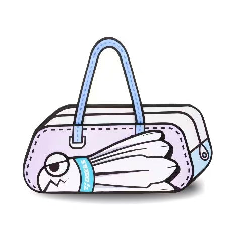 OGKILS 3D Eyesight Catching Shuttle Bag Purple