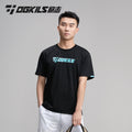 OGKILS Badminton training shirt - 3D Logo edition black