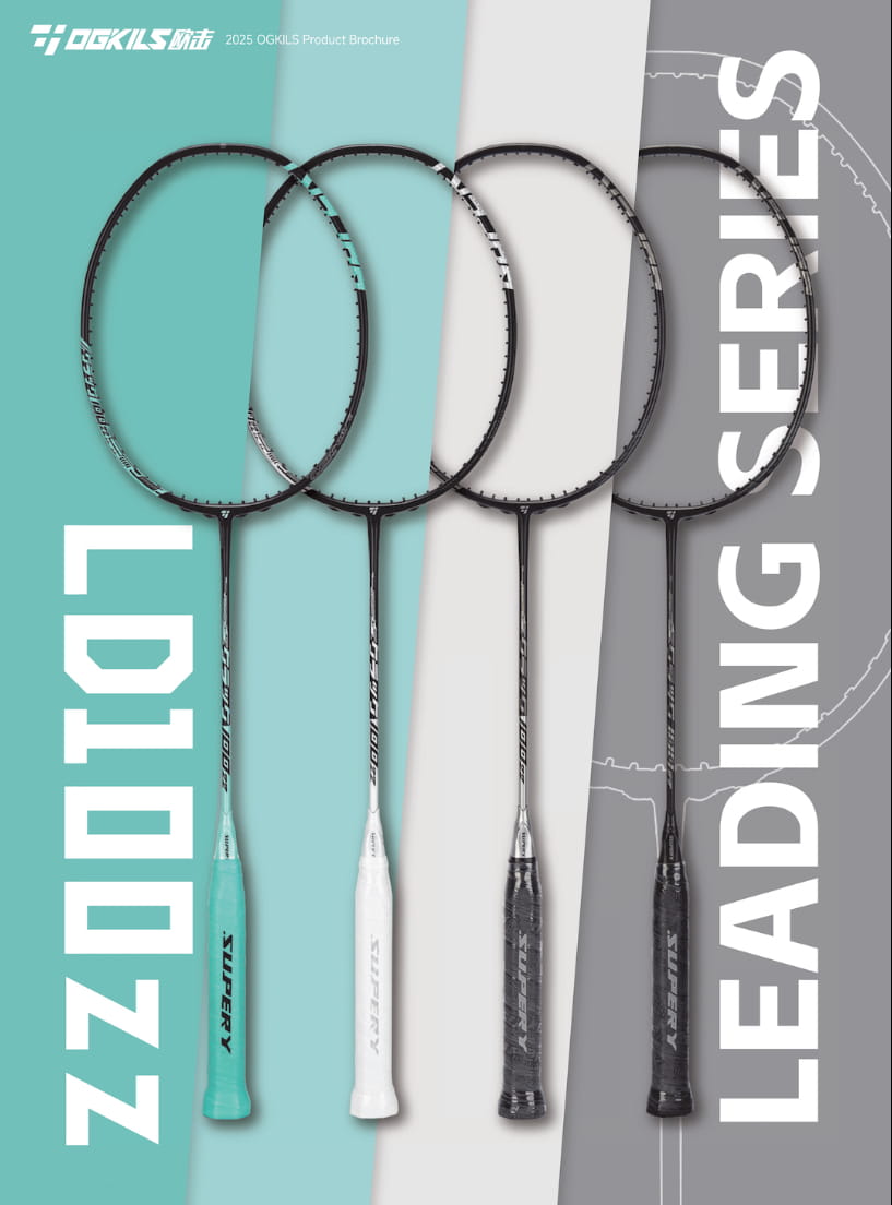 OGKILS LD100ZZ Badminton racket in four colours