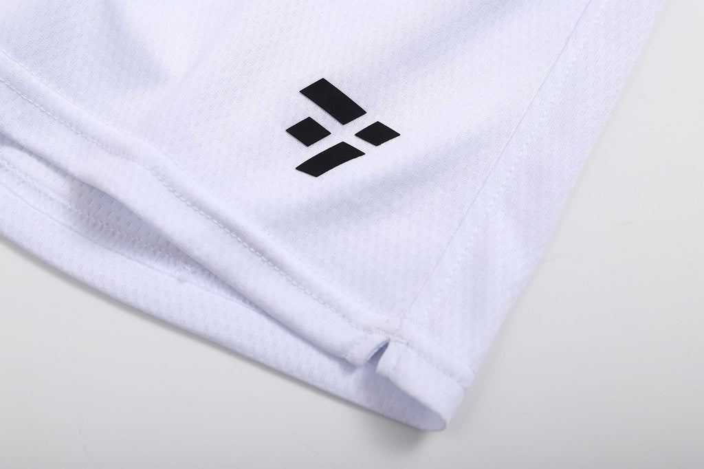 OGKILS White Badminton Tournament shorts logo